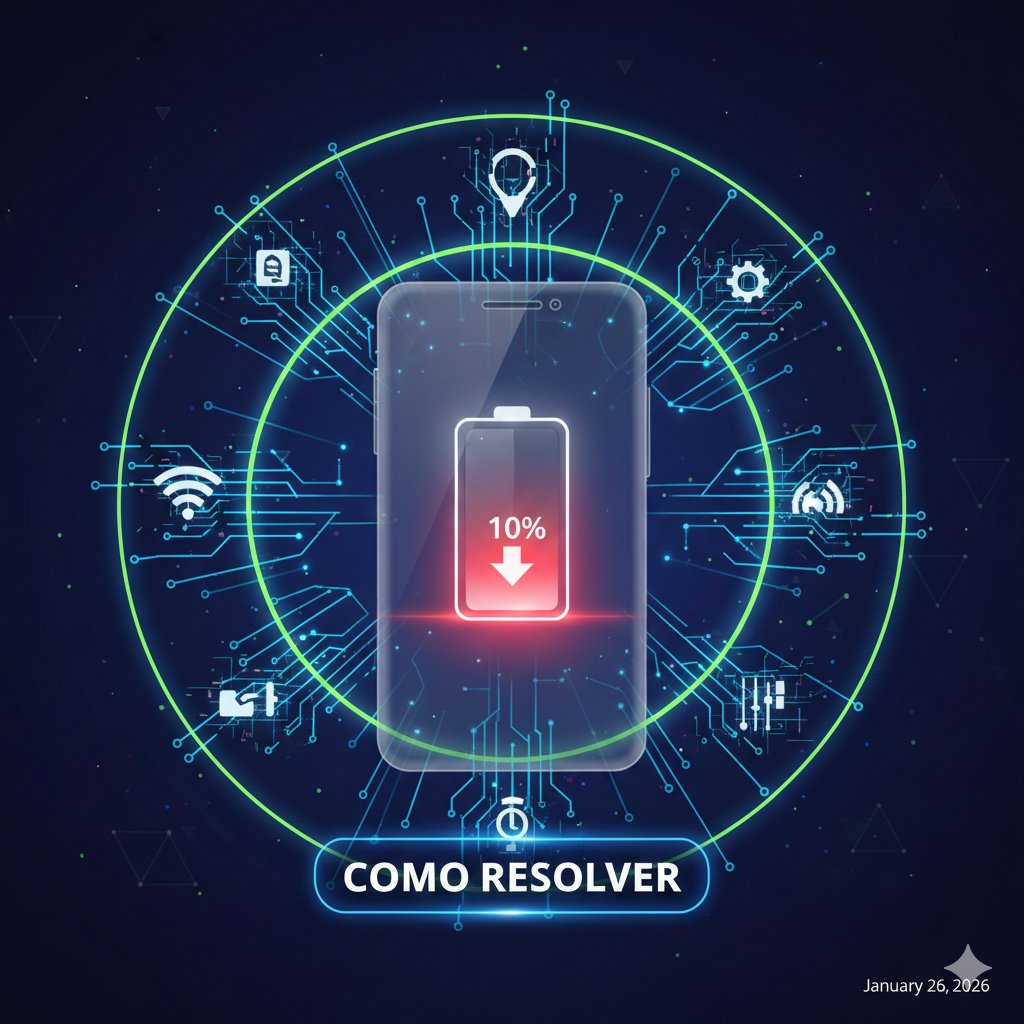 Bateria descarregando rápido no Android? Veja como resolver