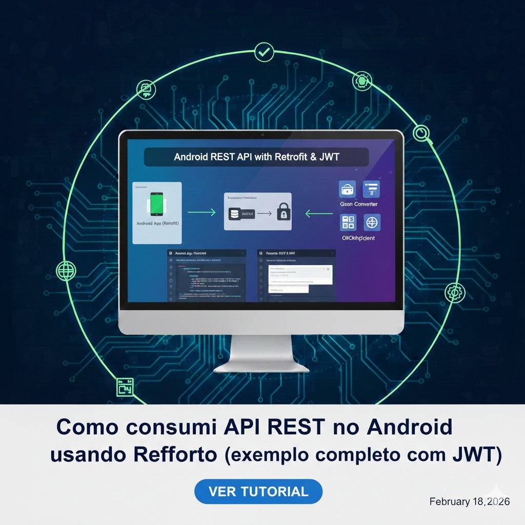 Como consumir API REST no Android usando Retrofit (exemplo completo com JWT)