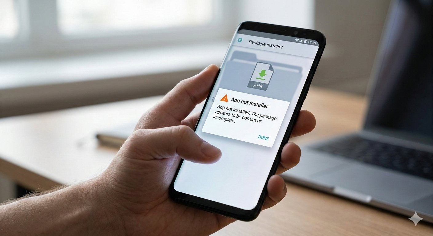 Erro "App not installed" no Android: causas e como resolver