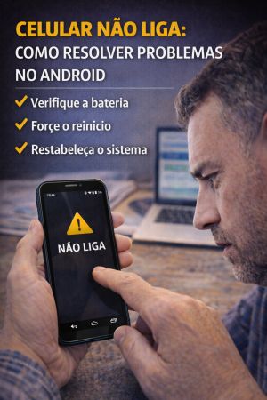 Celular não liga: como resolver problemas no Android