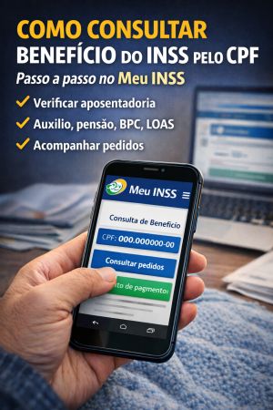 Como consultar benefício do INSS pelo CPF (passo a passo no Meu INSS)