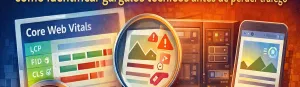 Core Web Vitals e velocidade do site: como identificar gargalos técnicos antes de perder tráfego