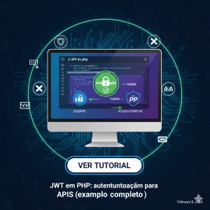 JWT em PHP: autenticação segura para APIs (exemplo completo)