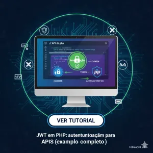JWT em PHP: autenticação segura para APIs (exemplo completo)