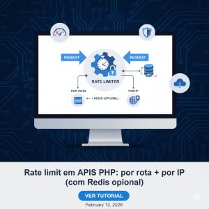 Rate limit em APIs PHP: por rota + por IP (com Redis opcional)