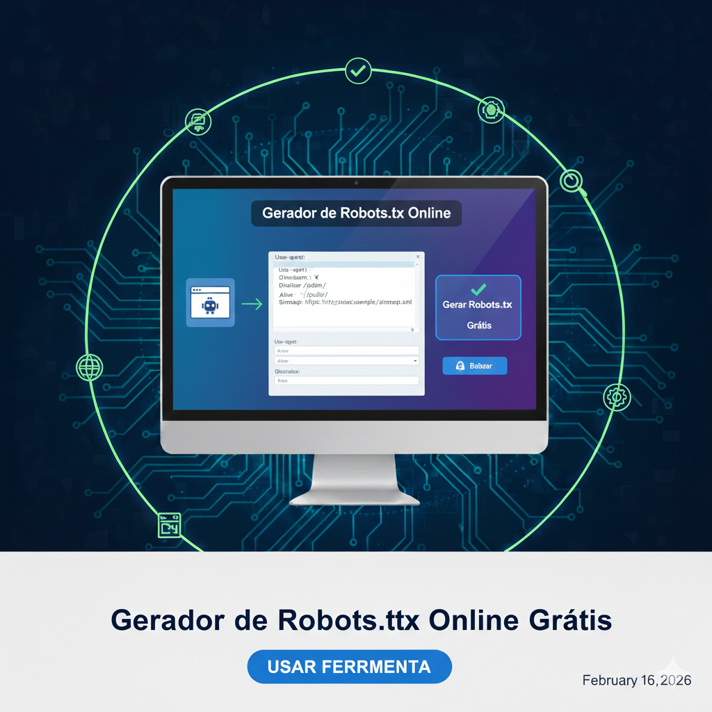 Gerador de Robots.txt Online
