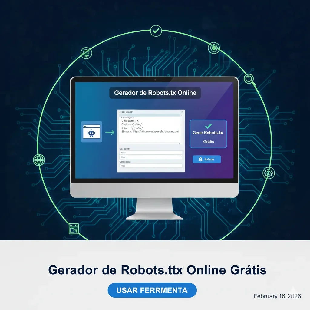 Gerador de Robots.txt Online